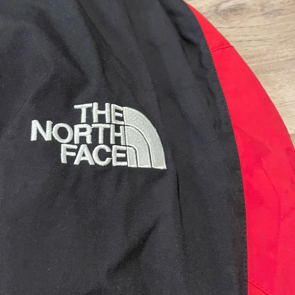 Vtg 90s The North Face Hydroseal Jacket Mens XL  Mountain Guide Red Black